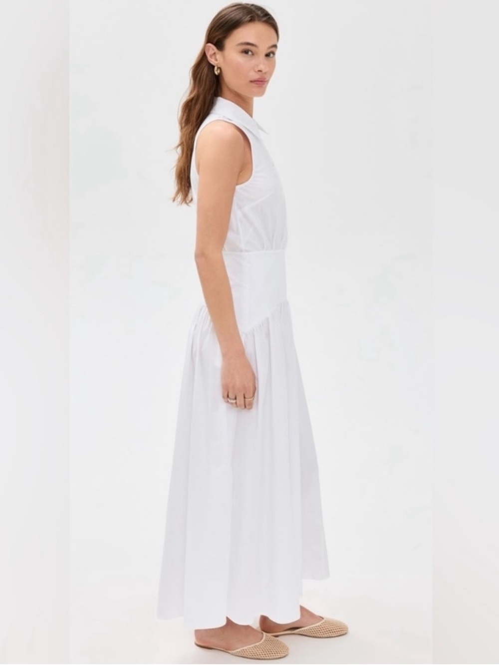 Staud Romy Dress in white - Picture 7 of 7